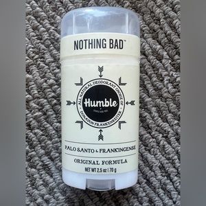 Hard to find humble natural deodorant. Gentle on sensitive skin